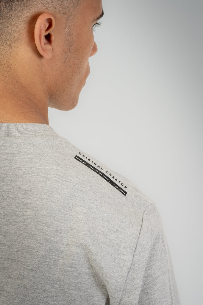 Error_404 Long Sleeve T-Shirt - Granite Grey