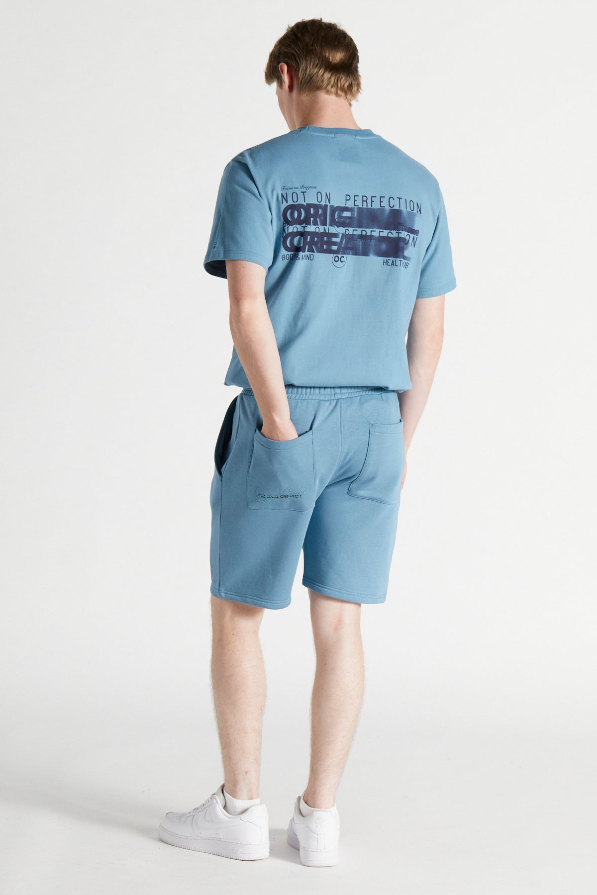 Scripture Shorts - Cerulean Blue