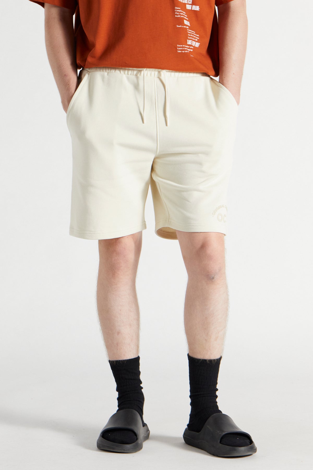 Scripture Shorts - Off White