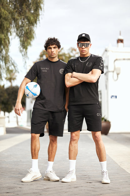 Football T-shirt - Jet Black