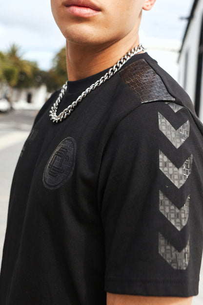 Football T-shirt - Jet Black