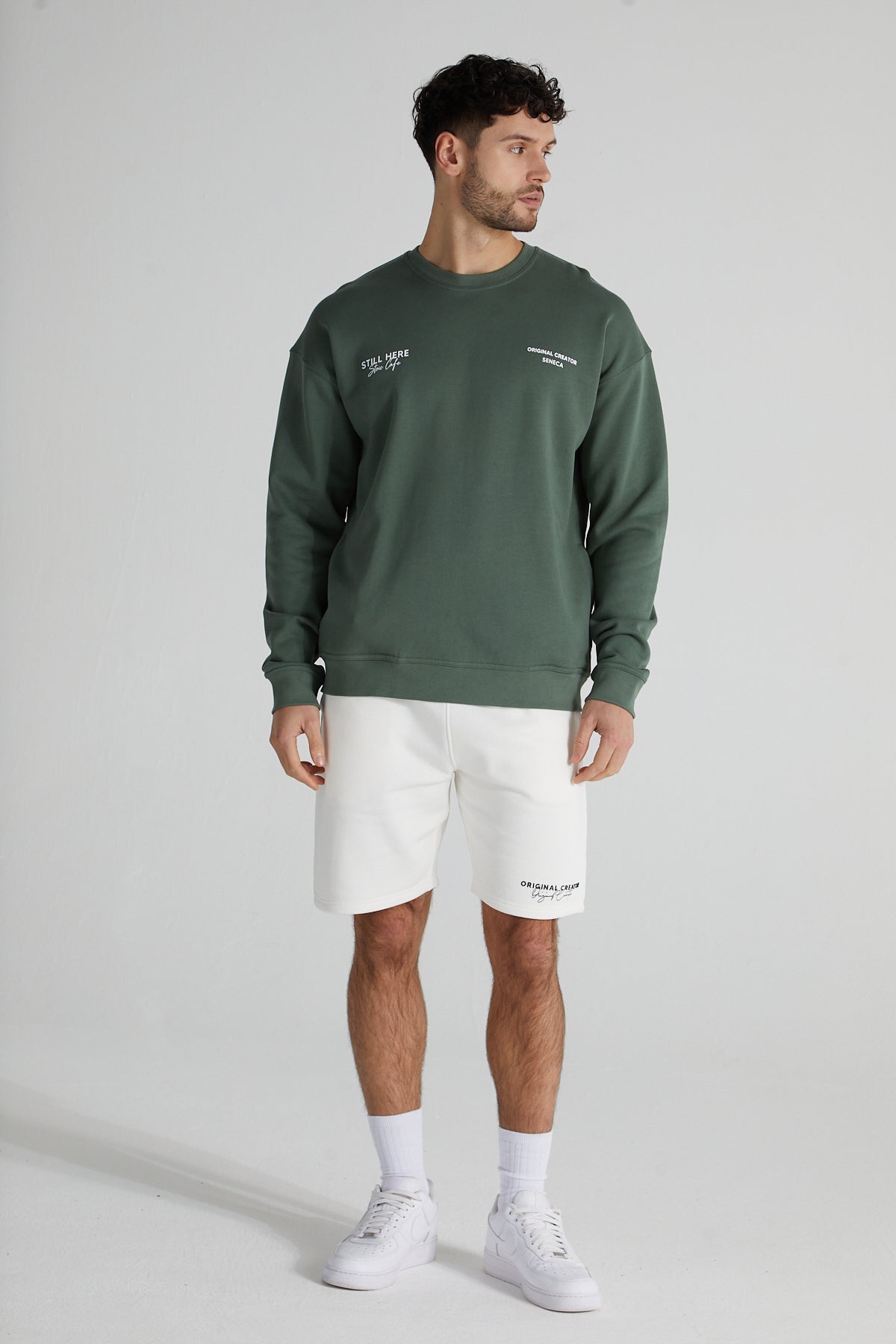 Stoic Sweatshirt - Hunter Green