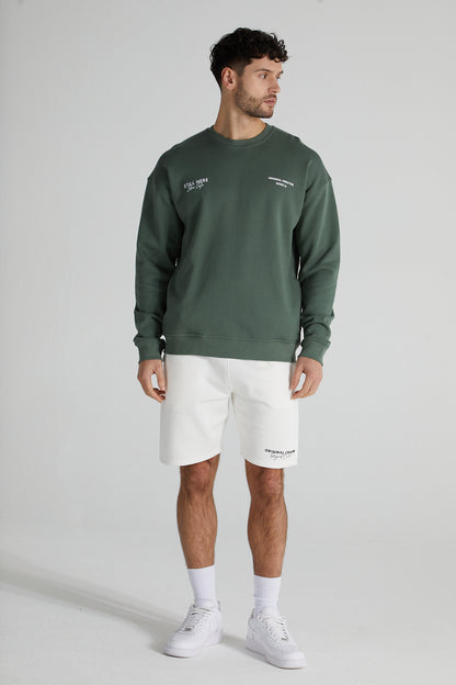 Stoic Sweatshirt - Hunter Green