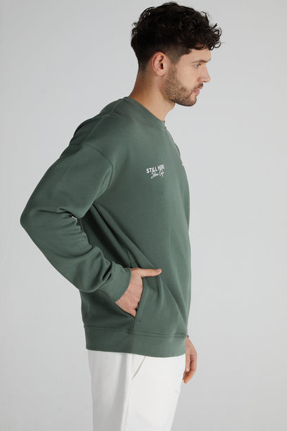 Stoic Sweatshirt - Hunter Green