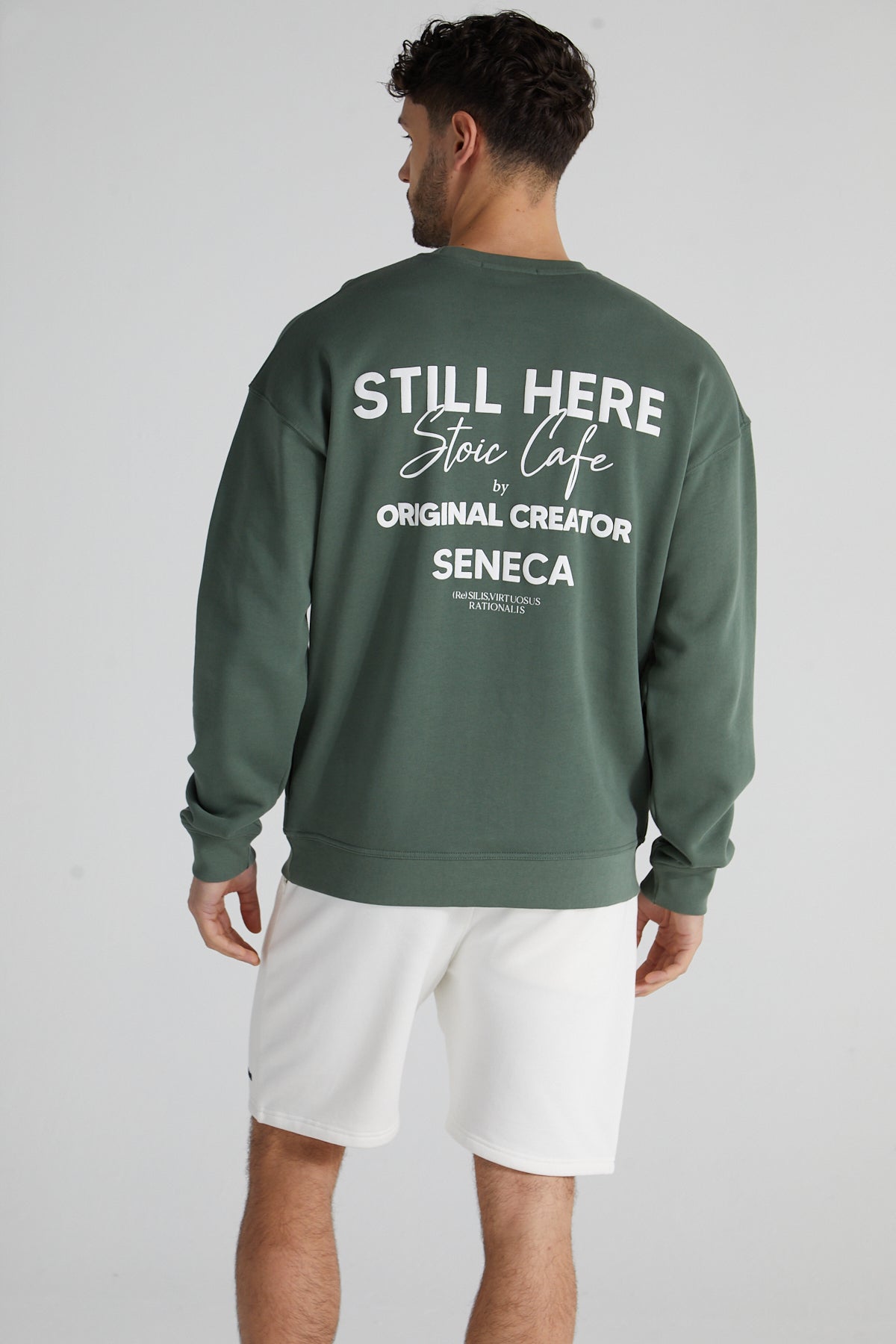 Stoic Sweatshirt - Hunter Green