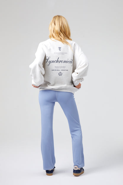 Synchronicity Sweatshirt - White Marl