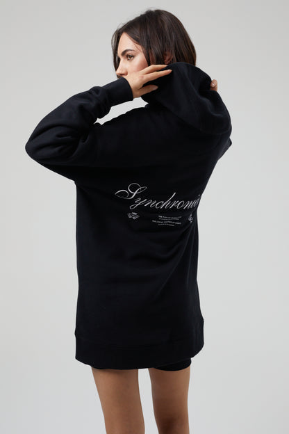 Synchronicity Hoodie - Jet Black