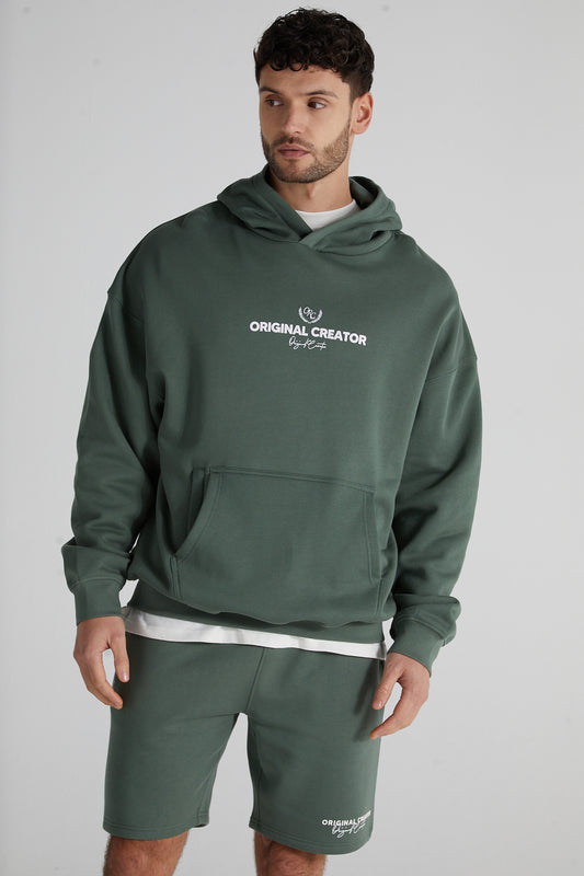 Stoic Hoodie-Hunter Green