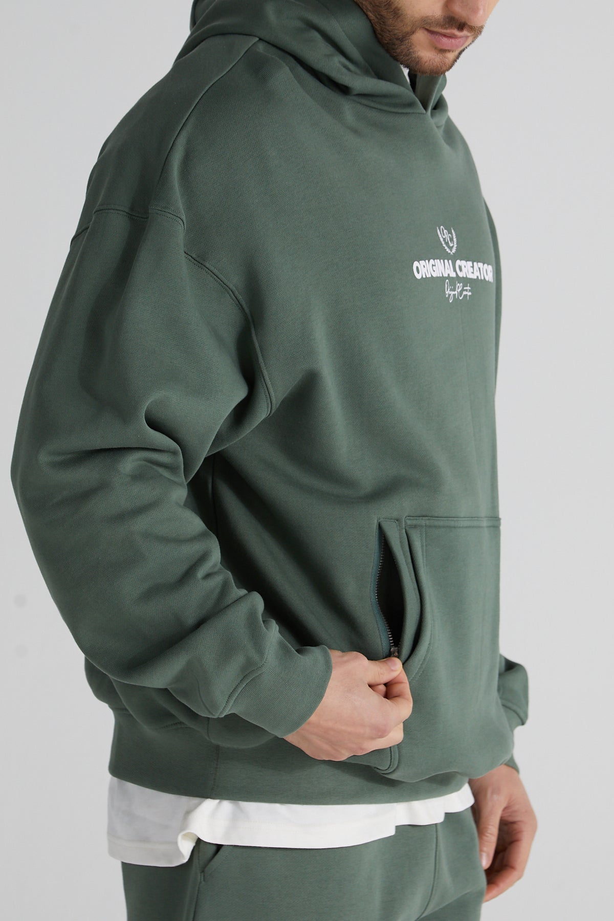 Stoic Hoodie-Hunter Green