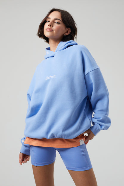 Flower Hoodie - Periwinkle