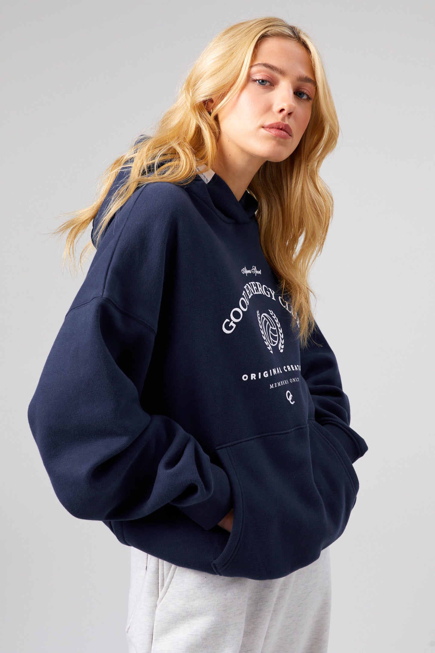 Good Energy Hoodie - Midnight Blue