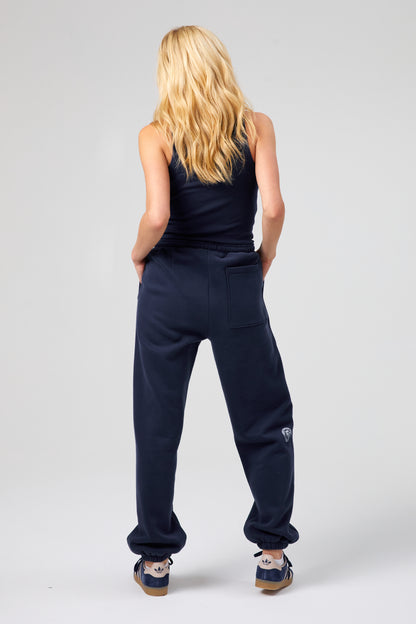 Flower Joggers - Midnight Blue