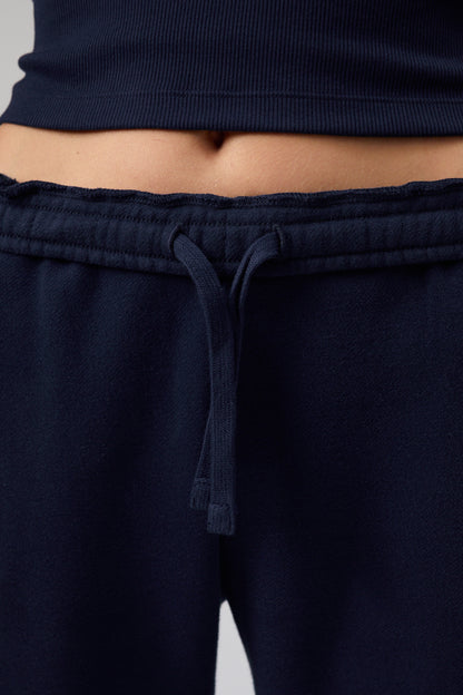 Flower Joggers - Midnight Blue