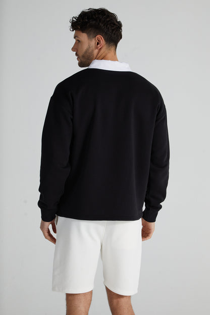 Original Rugby Shirt - Jet Black