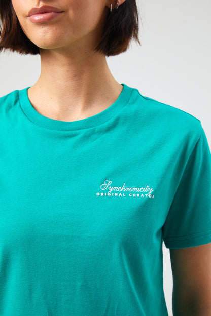 Synchronicity T-shirt - Tennis Green