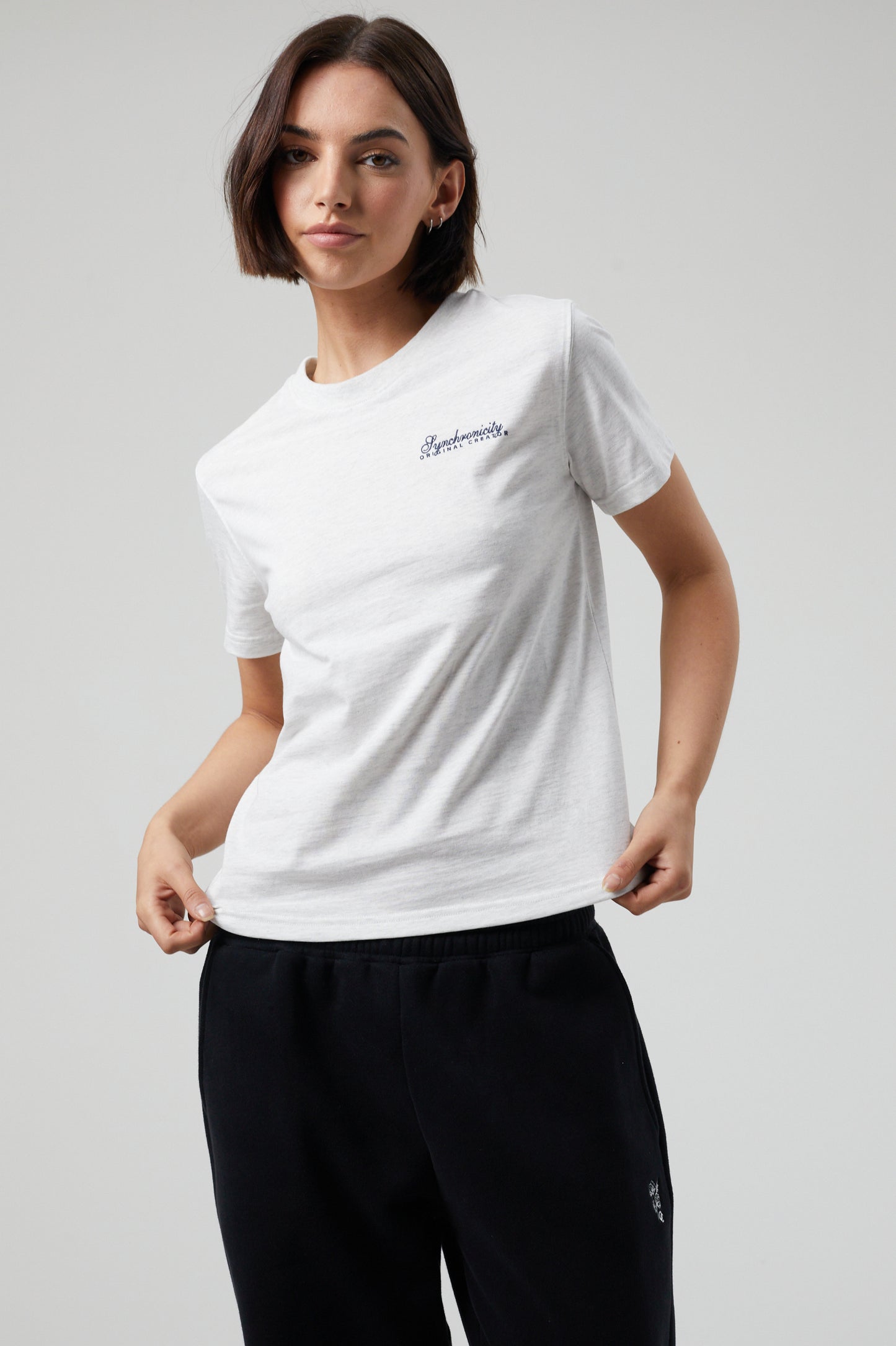 Synchronicity T-shirt - White Marl