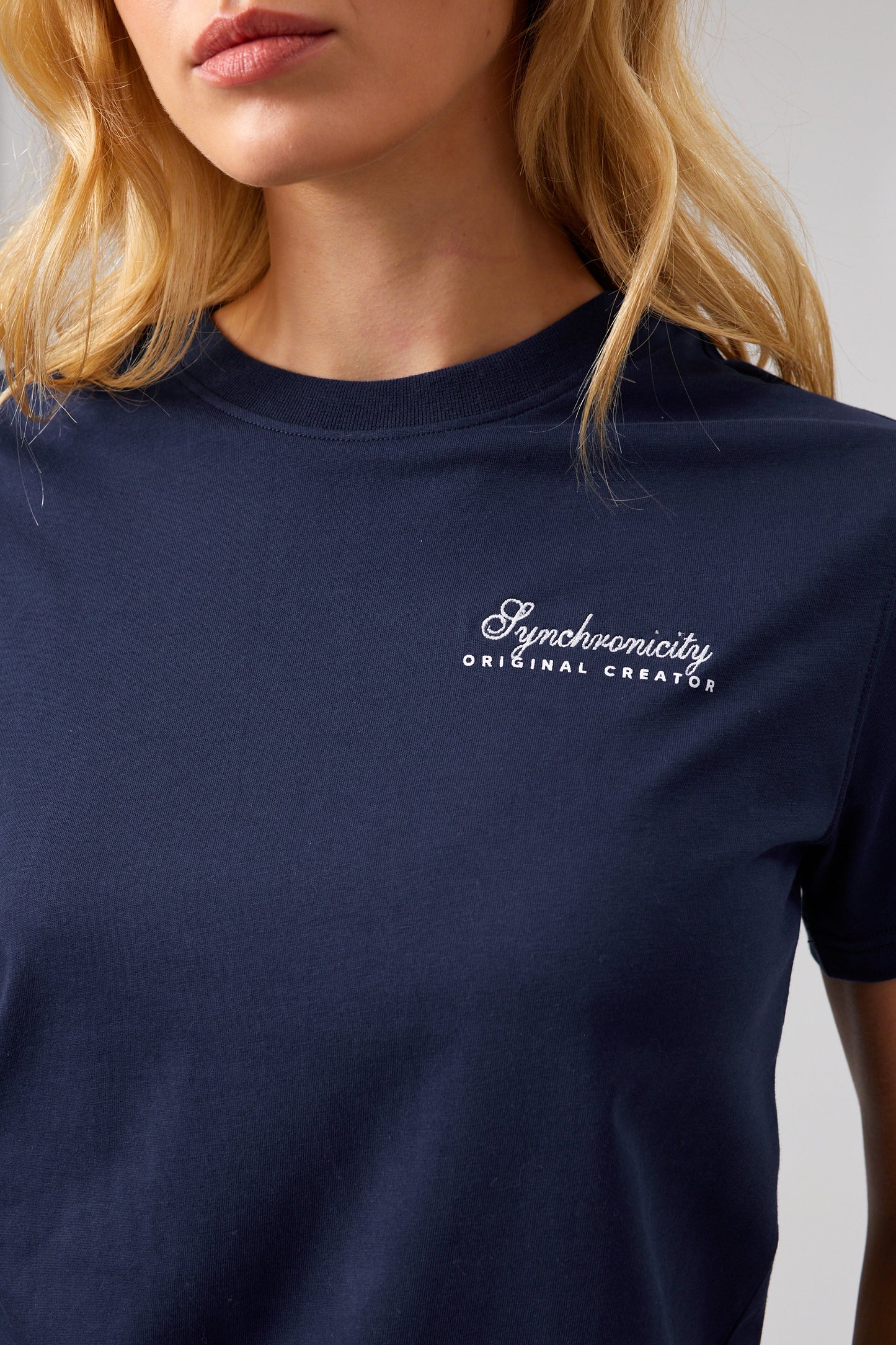 Synchronicity T-shirt - Midnight Blue