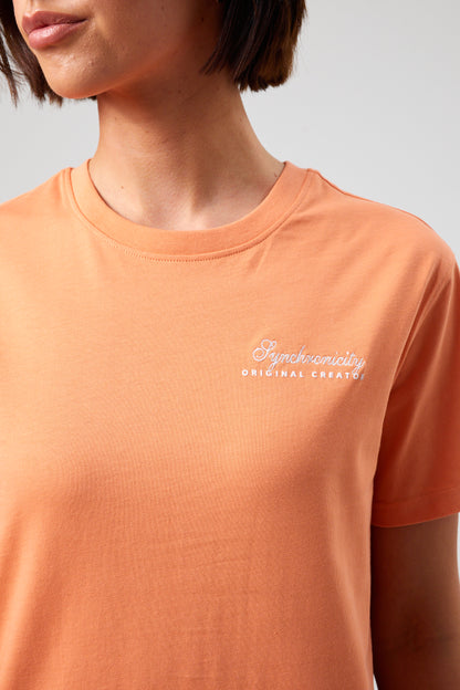 Synchronicity T-shirt - Coral Silk