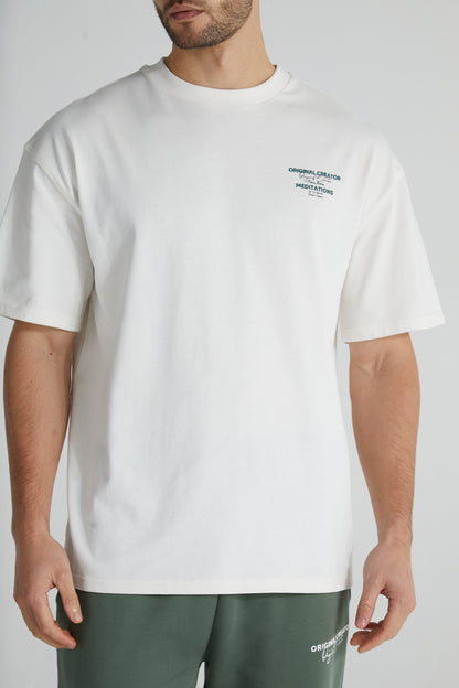 Stoic T-Shirt - Paper White