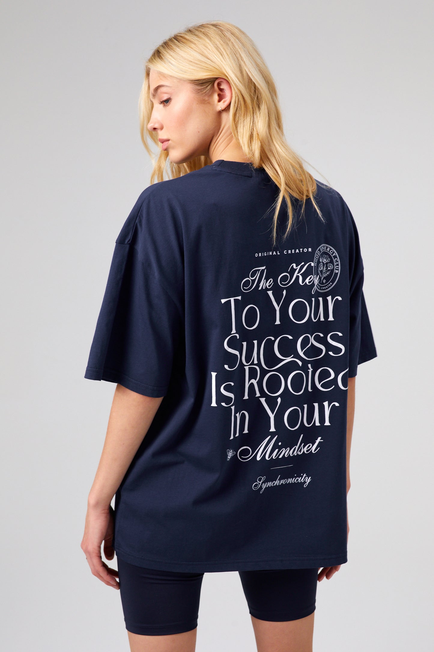 Success Mindset T-Shirt - Midnight Blue