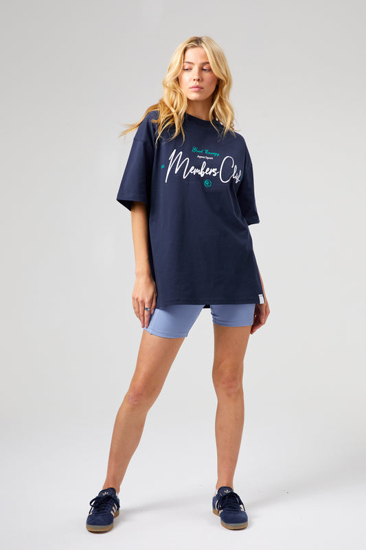 Members Club T-shirt - Midnight Blue