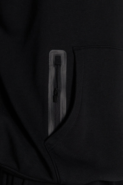 Gothic Hoodie - Jet Black