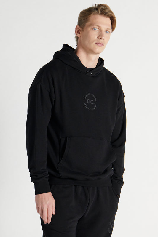 Scripture Hoodie - Jet Black