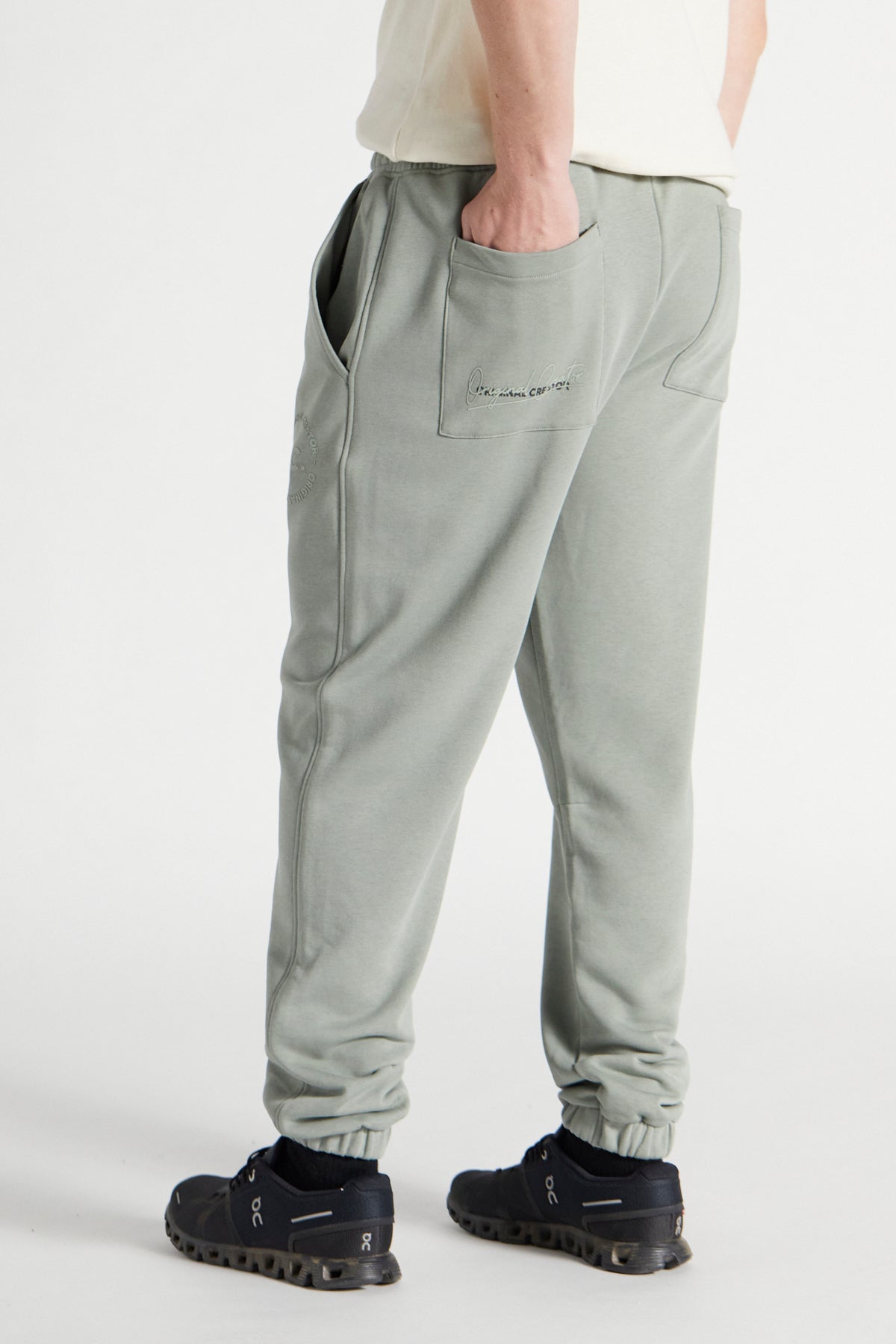 Scripture Joggers - Mineral Green