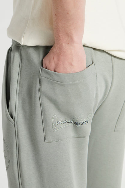 Scripture Joggers - Mineral Green