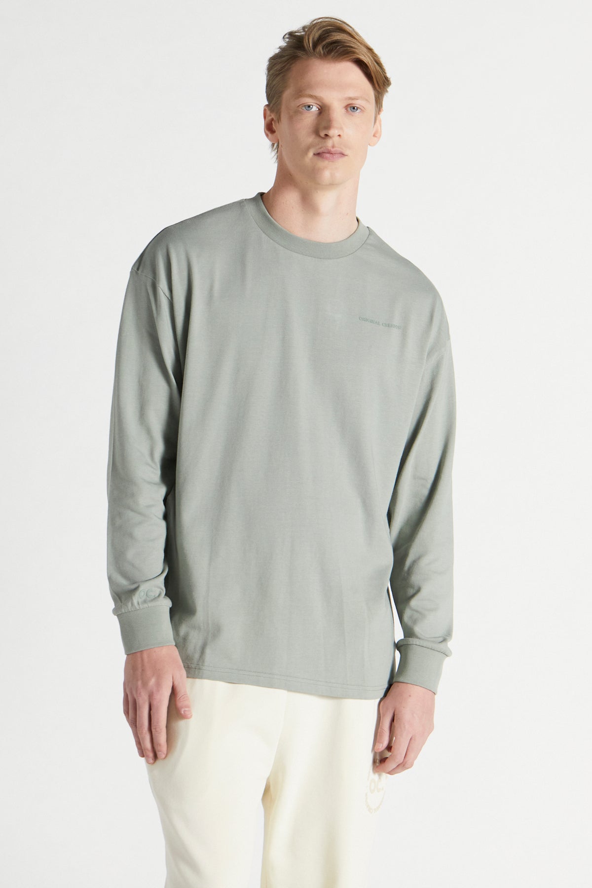 Scripture Long Sleeve T-shirt - Laurel Green