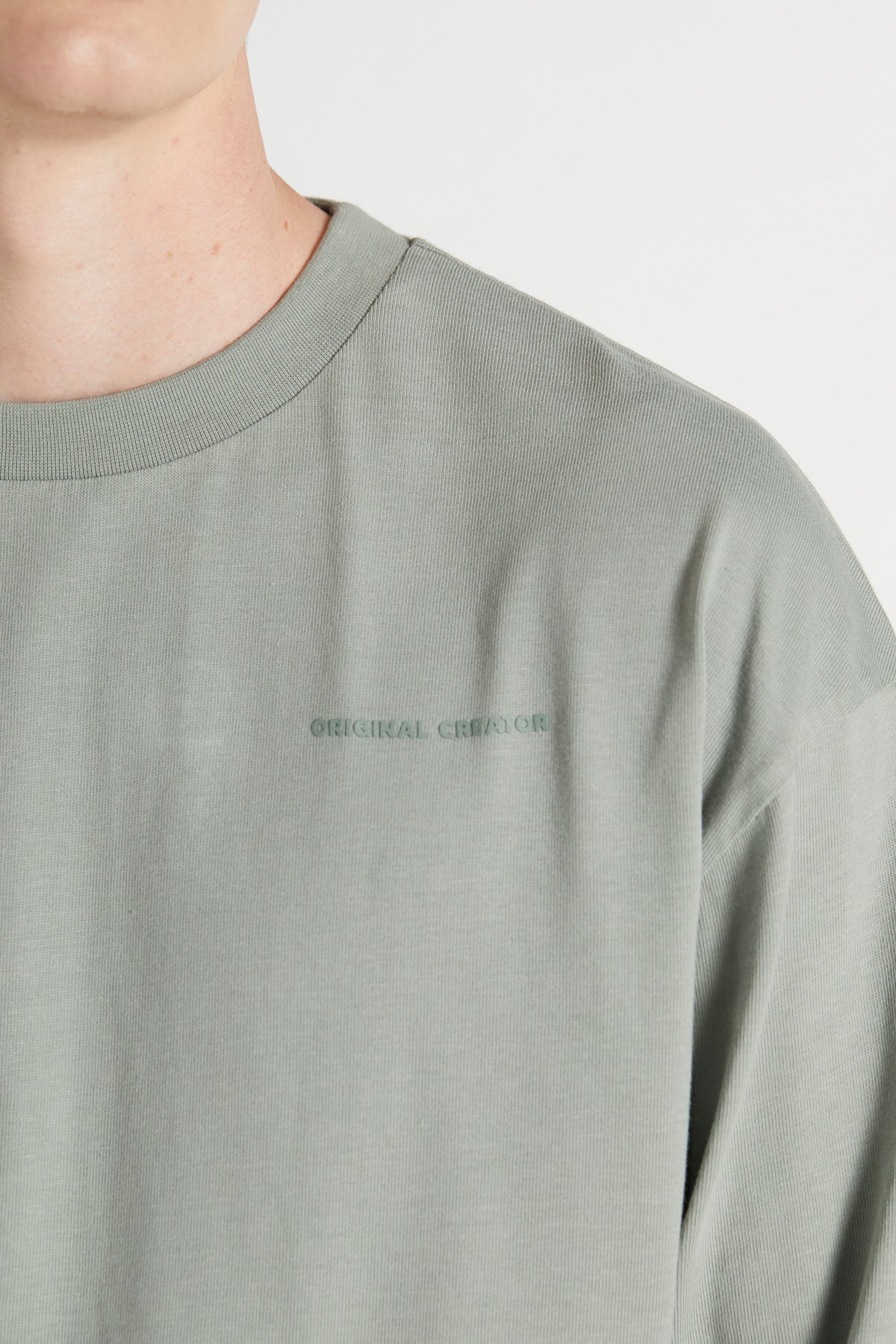 Scripture Long Sleeve T-shirt - Laurel Green