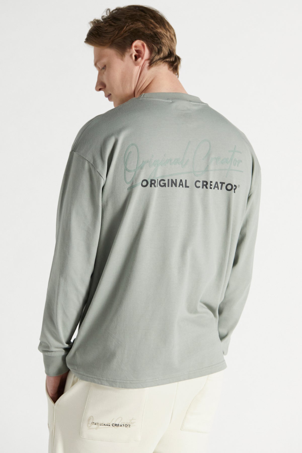 Scripture Long Sleeve T-shirt - Laurel Green