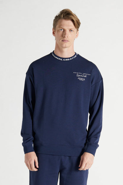 Tour Sweatshirt - Midnight Blue