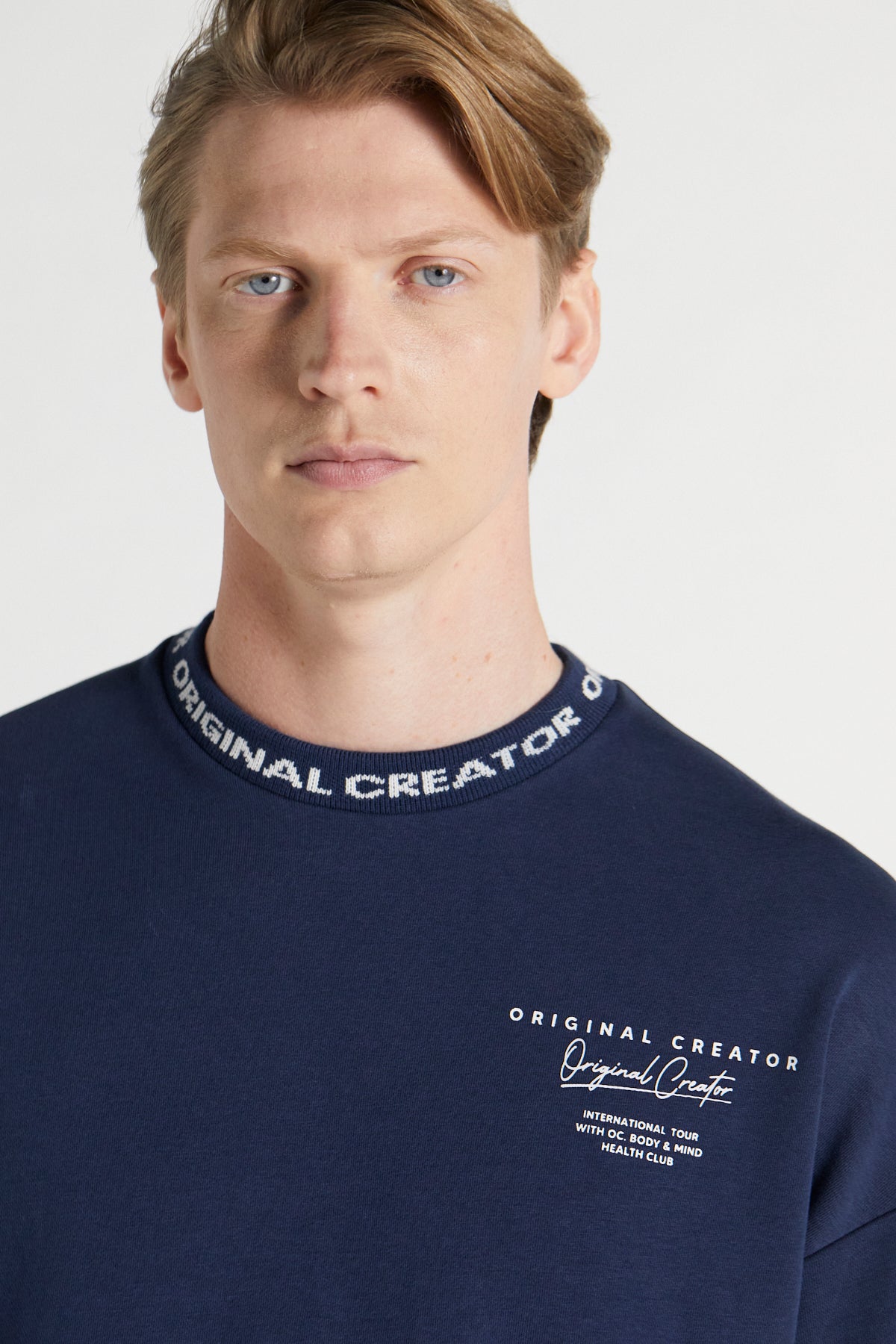 Tour Sweatshirt - Midnight Blue