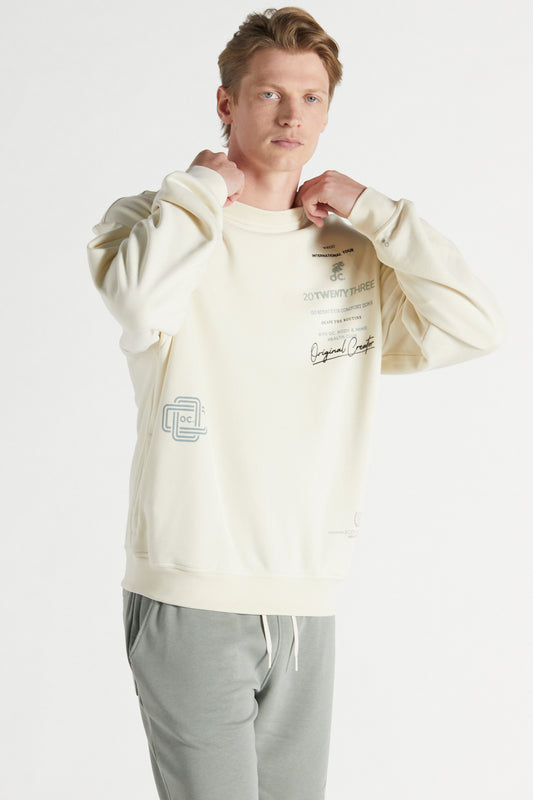 Health Club Sweatshirt - Off White
