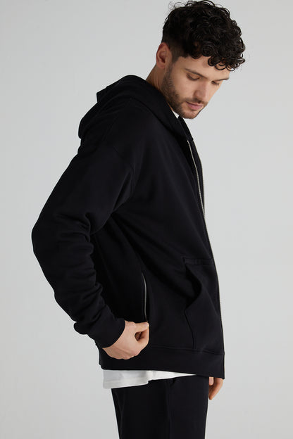 Original Zip Hoodie - Jet Black