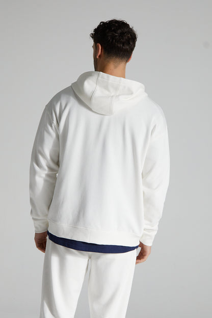 Original Zip Hoodie - Paper White