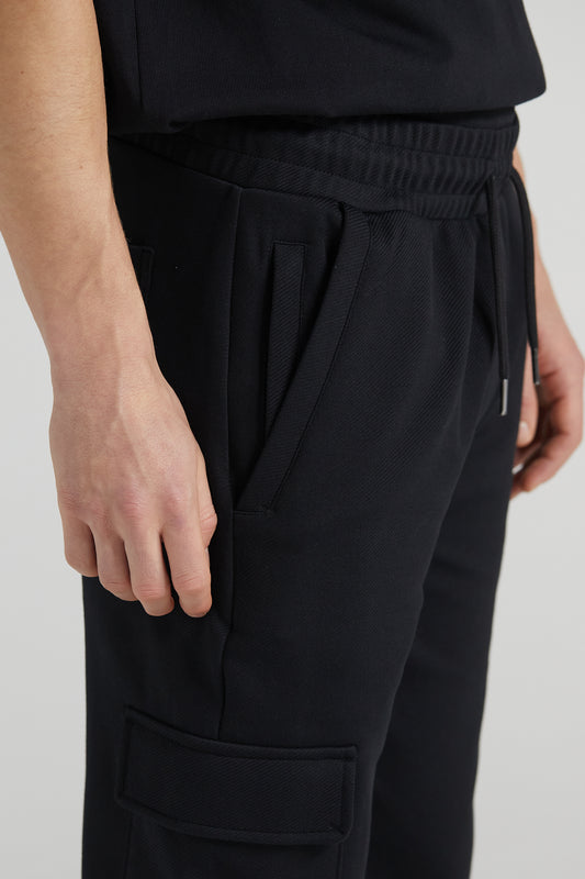 Smart Cargo Joggers - Jet Black