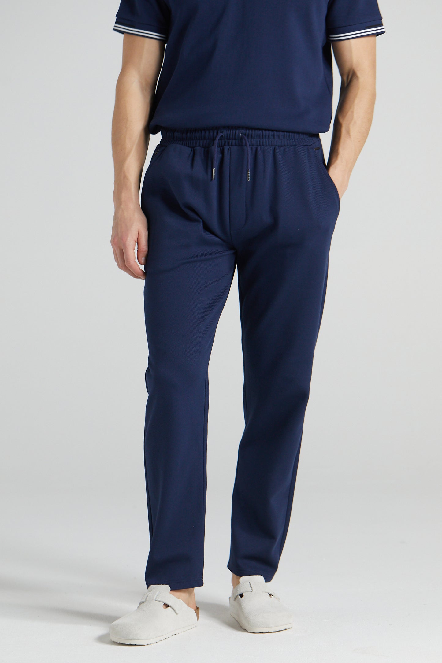 Smart Travel Joggers - Midnight Blue