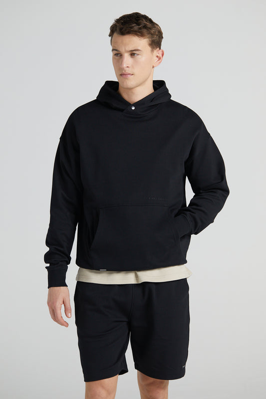 Wu Wei Classic Hoodie - Jet Black