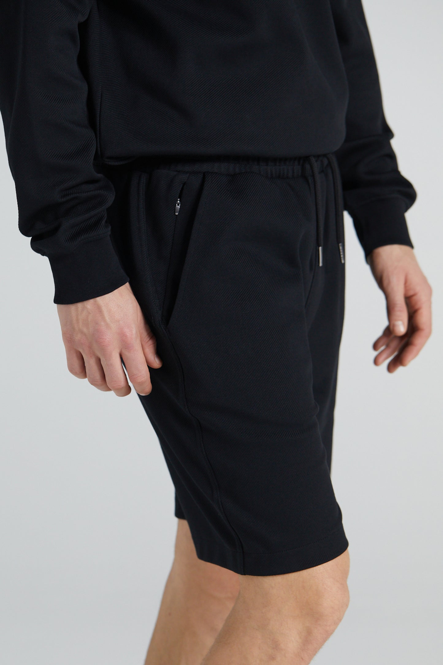 Smart Travel Shorts - Jet Black