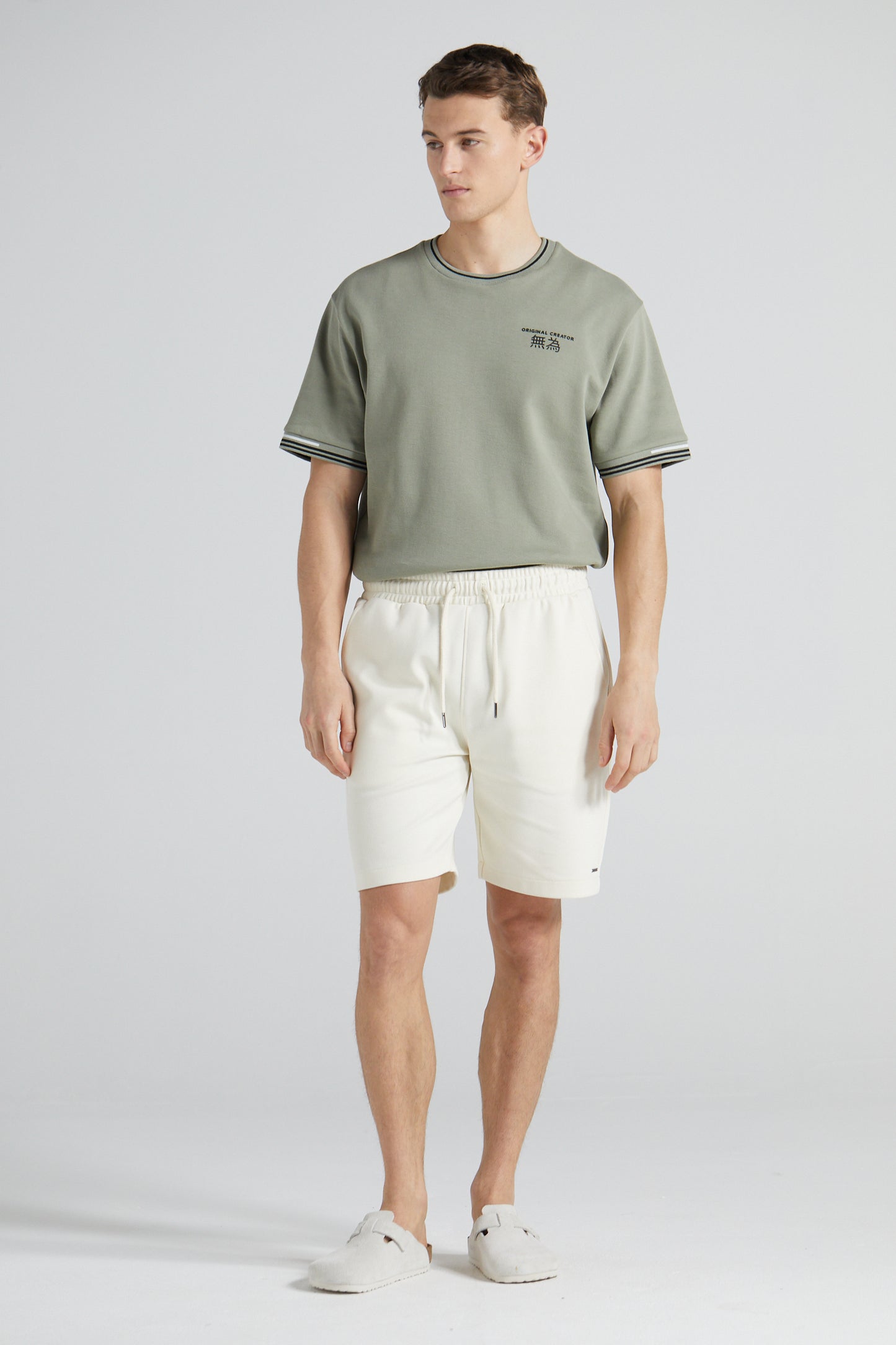 Smart Travel Shorts - Off White