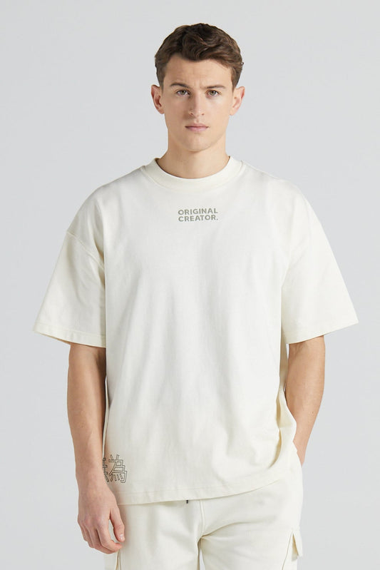 Art Of Doing Not Doing T-Shirt - Off White