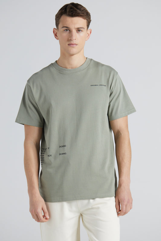 Wu Wei T-shirt - Slate Green
