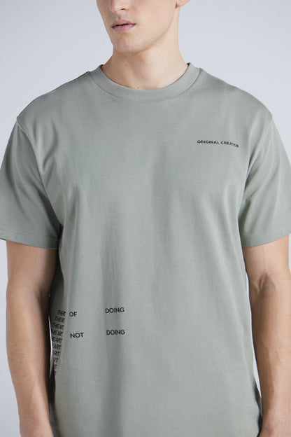 Wu Wei T-shirt - Slate Green
