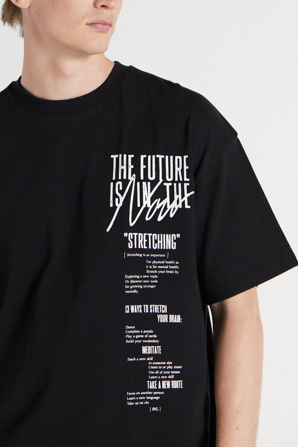 Future T-shirt - Jet Black