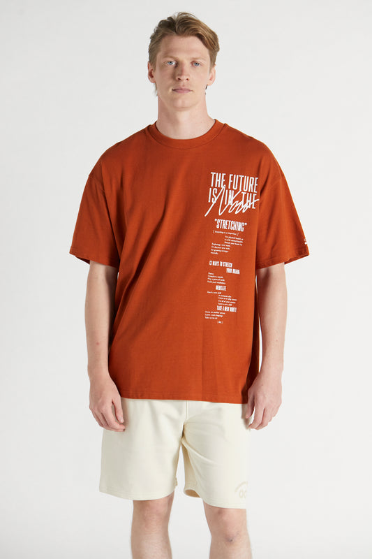 Future T-shirt - Terracotta