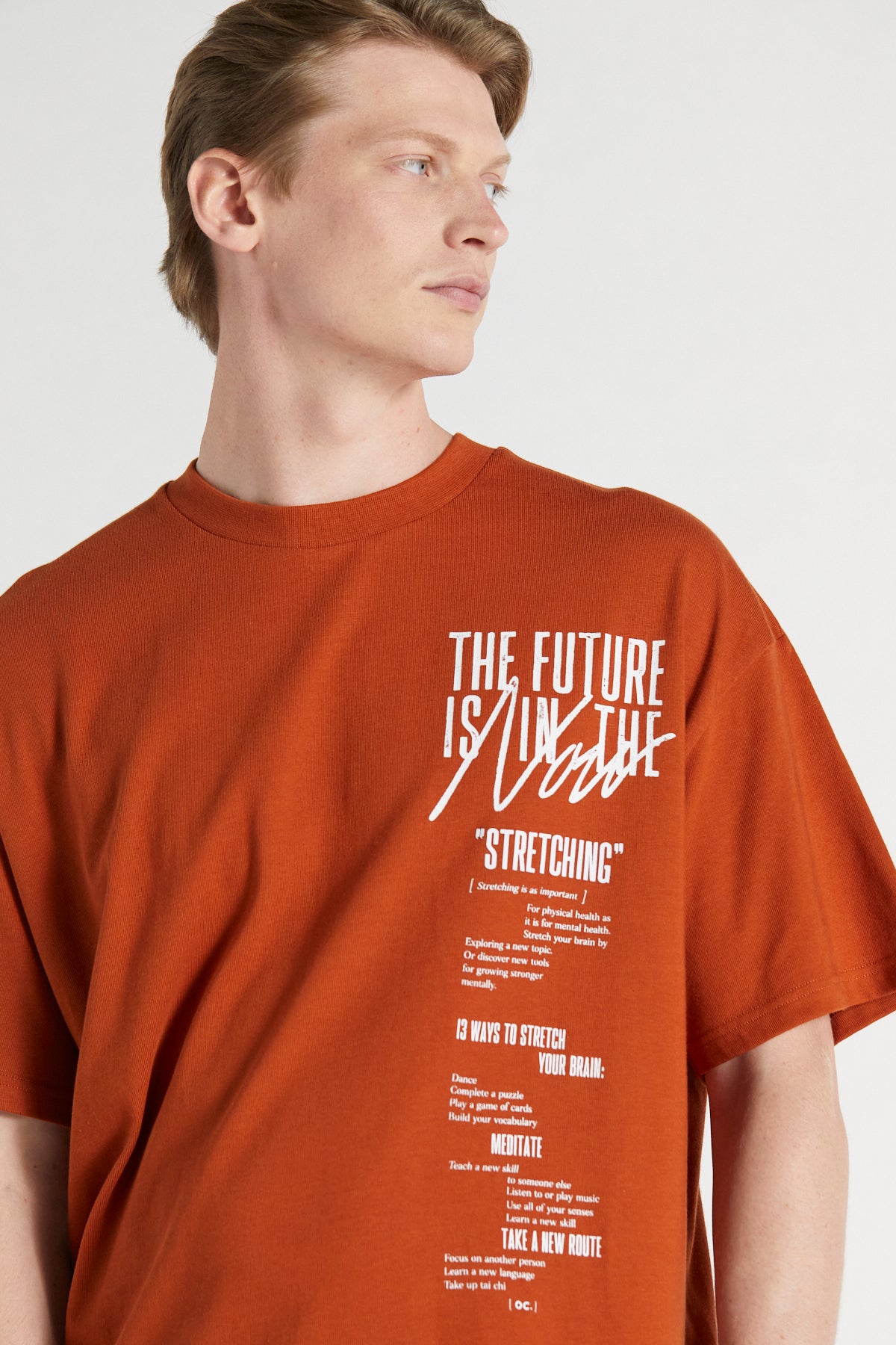 Future T-shirt - Terracotta