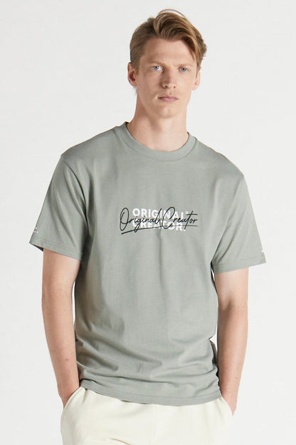 Scripture T-shirt - Mineral Green