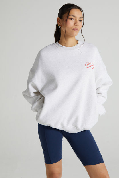 Creator Sweatshirt - White Marl